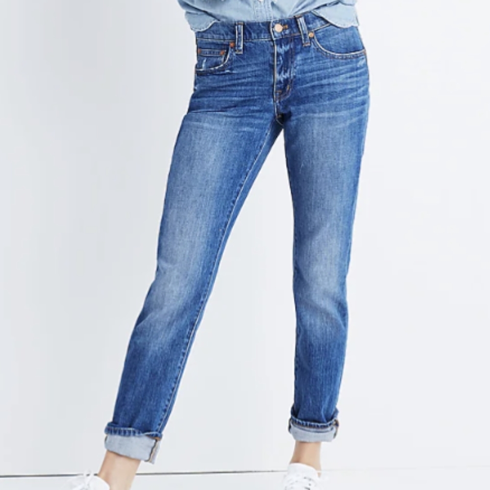 Madewell The Slim Boyjean in Walton Wash Sz 27